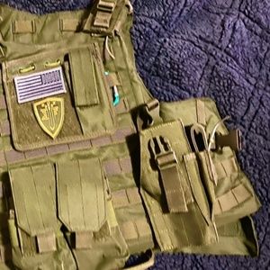 molle plate carrier tactical vest